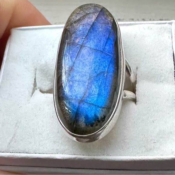 Gorgeous Labradorite 925 silver - Picture 5 of 6